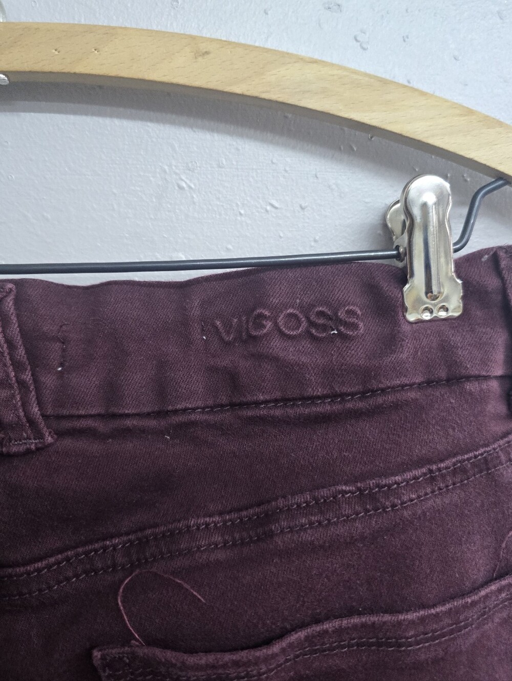 VIGOSS Maroon Wide Leg Pants - Picture 6 of 6